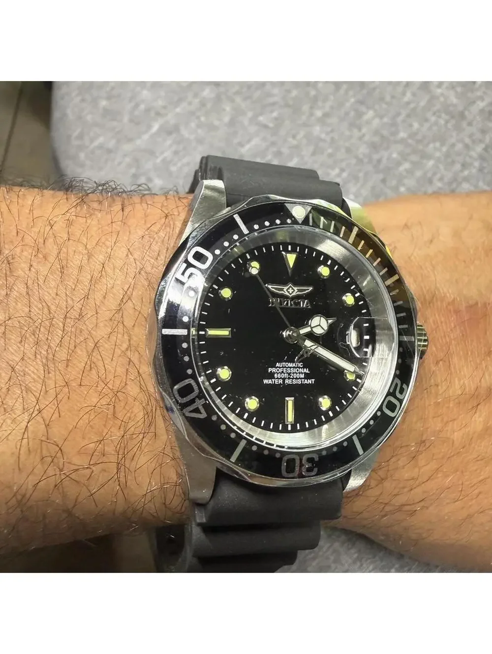 Invicta Pro Diver Automatic black watch 40mm, Brand New